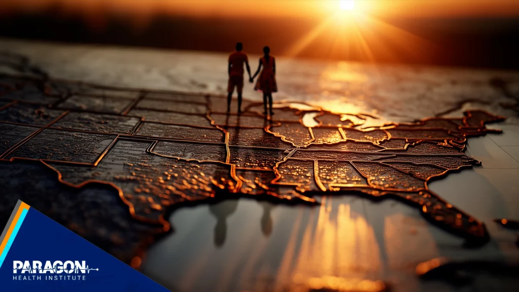 2AW THUMB COVER The Sun Rises Over A Map Of The United States0