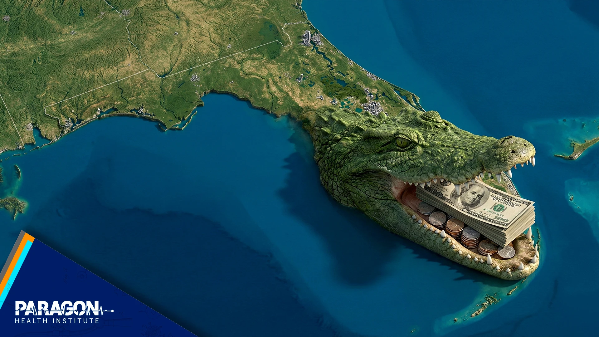 2AW THUMB Florida Peninsula Crocodile Eating Money0